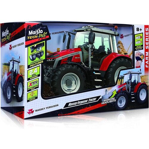 Модель на Р/У MAISTO TECH Трактор Massey Ferguson 5S.145 82723 модель на р у maisto tech трактор new holland t8 435 genesis со снегоочистителем 82722