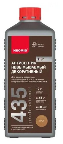 Антисептик Neomid Home Series невымываемый тонирующий 1 кг