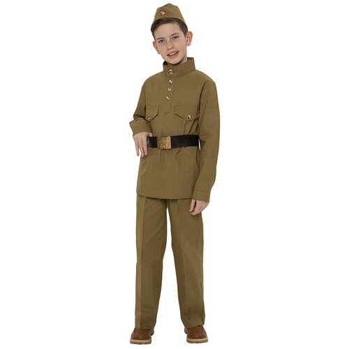 фото Комплект мужской военной формы гимнастерка с прямыми брюками из диагонали вестифика