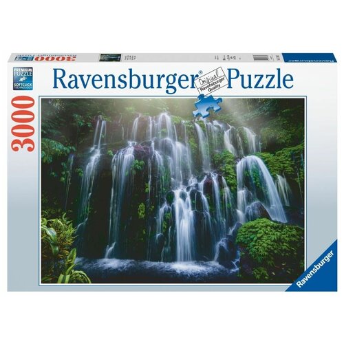 Ravensburger. Пазл карт. 3000 Водопады Индонезии пазлы ravensburger пазл день в зоопарке 2х24 детали