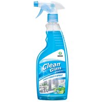 Очиститель стёкол Grass Clean Glass 600 мл (голубая лагуна) блеск стёкол и зеркал