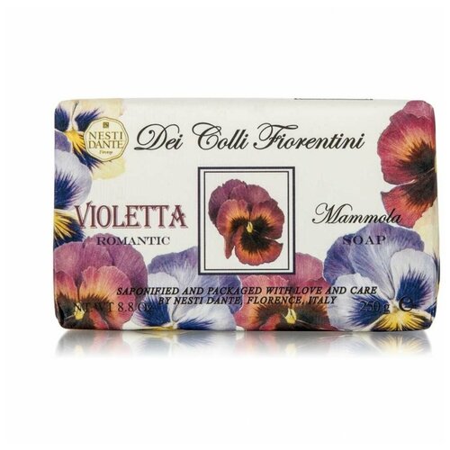 Nesti Dante Мыло кусковое Dei Colli Fiorentini Violetta, 250 г