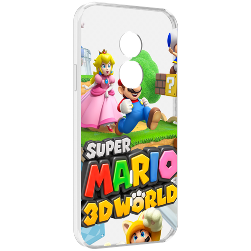 Чехол MyPads Super Mario 3D World для Doogee S51 задняя-панель-накладка-бампер чехол mypads super mario 3d world для doogee v11 задняя панель накладка бампер