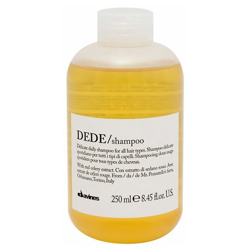 Davines шампунь Dede delicate, 250 мл davines шампунь для деликатного очищения волос 250 мл davines essential haircare