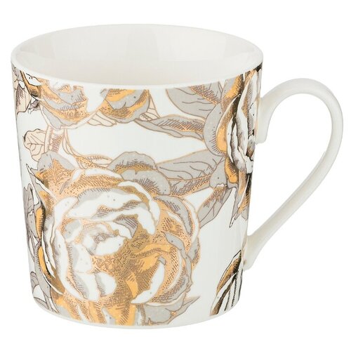 фото Lefard кружка golden rose 133-303/133-305 400 мл белый
