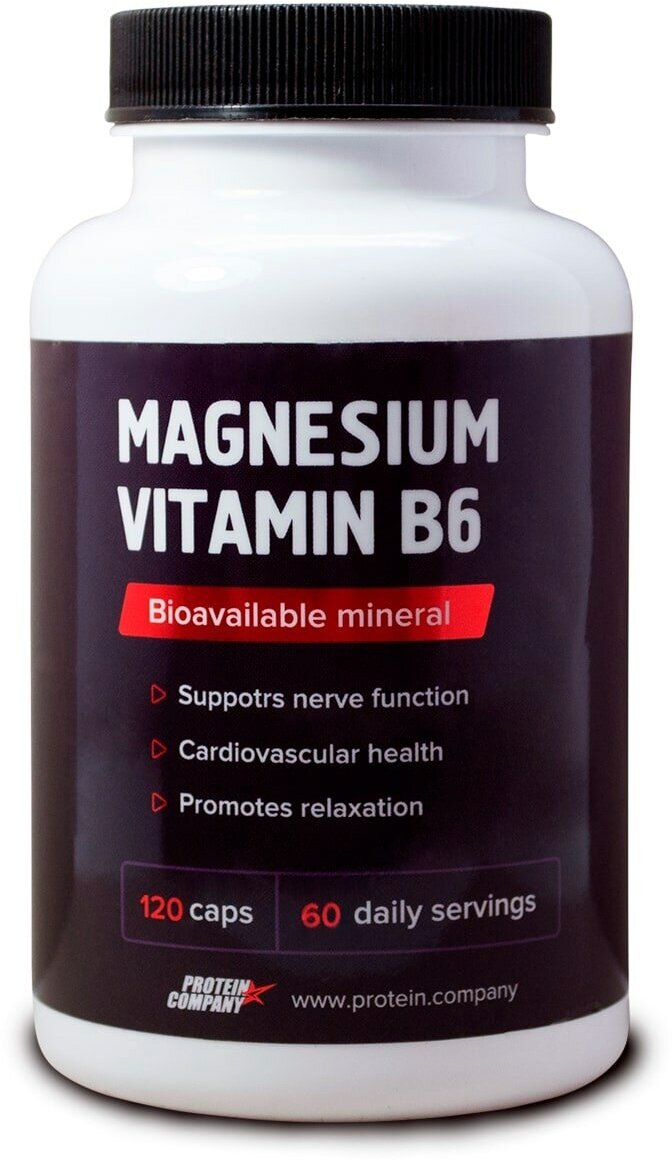 Magnesium Vitamin B6 Магний + Витамин B6, 250 мл, 100 г, 120 шт.