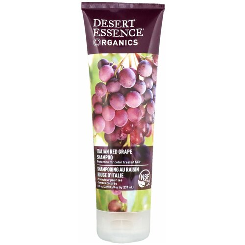 Desert Essence шампунь Organics Italian Red Grape с красным виноградом 237 мл 2200₽
