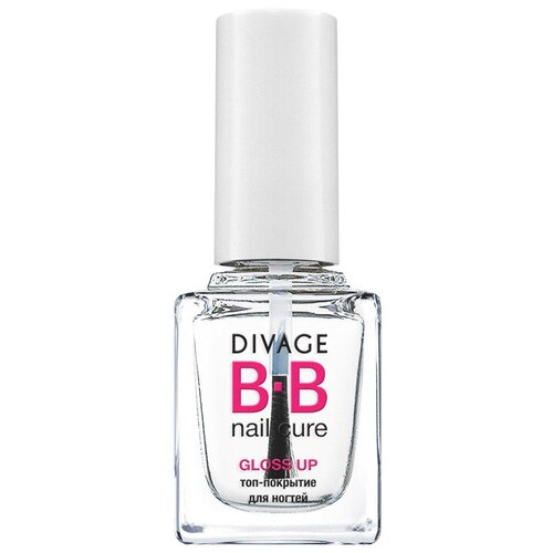 Divage NAIL CURE BB Топ-покрытие для ногтей gloss up bb nail cure