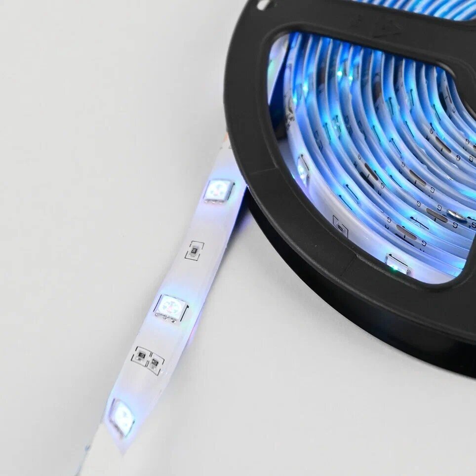 Светодиодная лента с пультом многоцветная 5 м / RGB LED контроллер, Wi-Fi подключение - фотография № 10