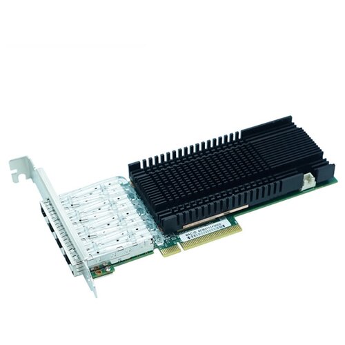 фосфатная cx311a фосфатная сеть 10g ethernet 10gbe sfp сетевой адаптер pcie высокий профиль для mellanox Сетевой адаптер PCIE 10GB SFP+ LRES1024PF-4SFP+ LR-LINK