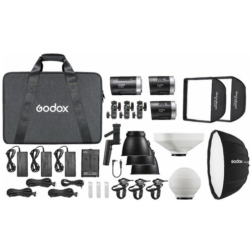 Комплект светодиодных осветителей Godox ML-KIT2 для видеосъемки 10362000₽