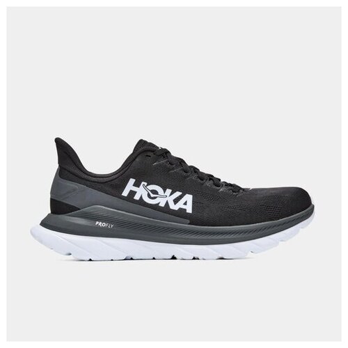 Кроссовки HOKA, полнота D, размер 11 USA; 10,5 UK; 45 1/3 EUR; 29 см (примерно на российский 44*), белый, черный