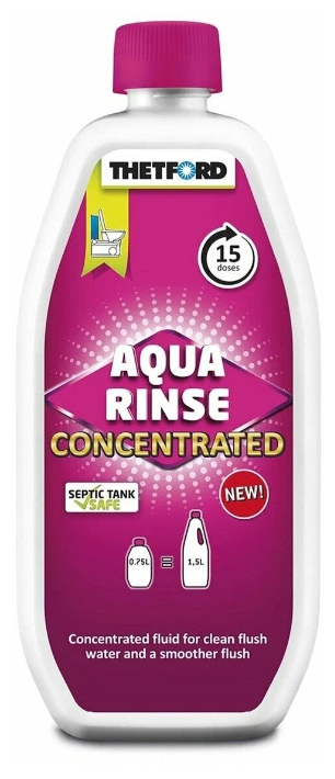 Жидкость для биотуалета THETFORD Aqua Kem Rinse Concentrated 0,75 л - фотография № 1