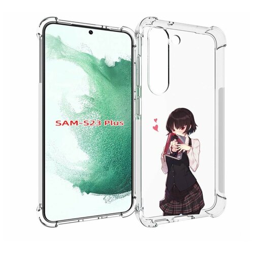 Чехол MyPads Persona 5 - Makoto Niijima для Samsung Galaxy S23 Plus + задняя-панель-накладка-бампер чехол mypads persona 5 makoto niijima для samsung galaxy m13 задняя панель накладка бампер