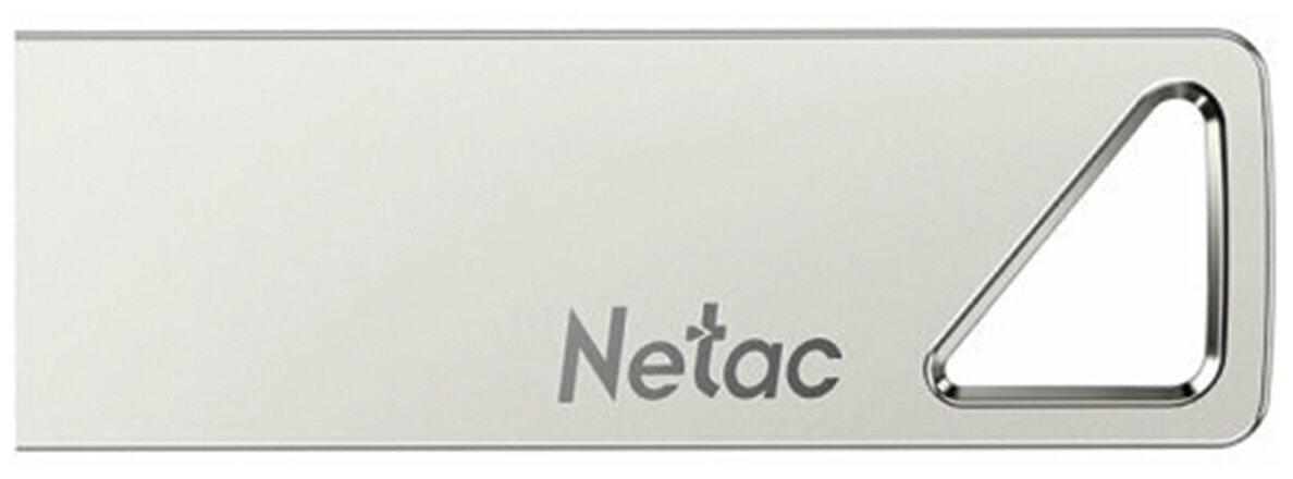 Флеш-диск Netac 64 gb, u326 usb, 2.0 металлический, корпус серебристый (NT03U326N-064G)