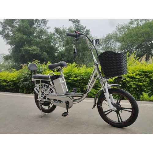 Электровелосипед Disiyuan городской, колёса 18 дюймов, мощность мотор колеса 500 Вт, ёмкость батареи 10000 мАч.