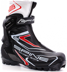 Лыжные ботинки Spine Concept Skate 496 SNS (черный/красный/белый) 2018-2019 39 EU