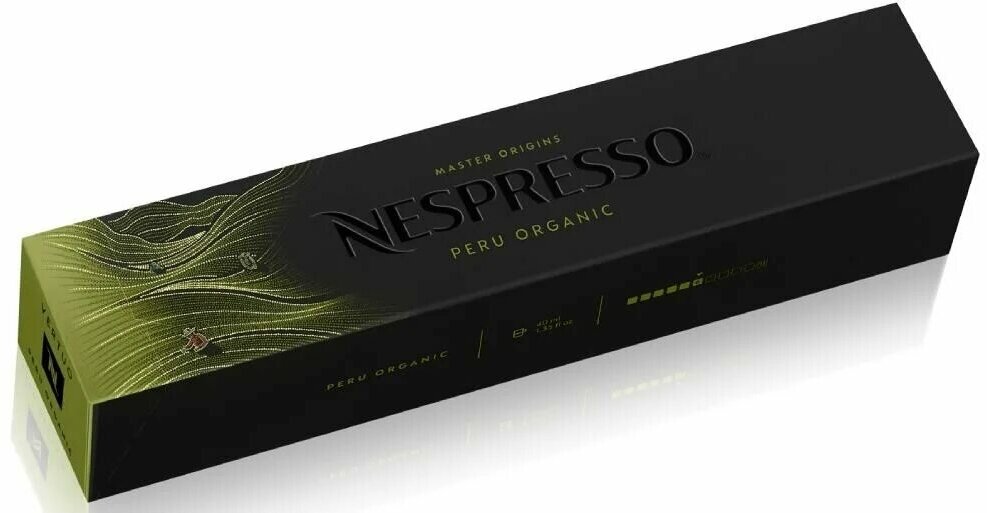 Кофе в капсулах Nespresso Peru Organic 10 капсул