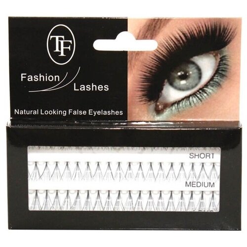 Пучки ресниц средние Fashion Lashes М202 Medium 12 мм