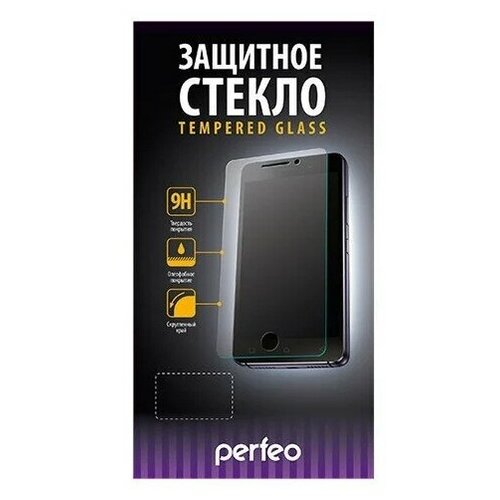 Защитное стекло Samsung S10 черный 3D HQ Perfeo PF_B4141