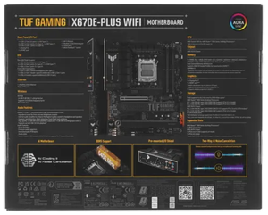 Asus Scheda Madre Mainboard AM5 ATX - 90MB1BK0-M0EAY0 TUF GAMING X670E-PLUS  WIFI X670