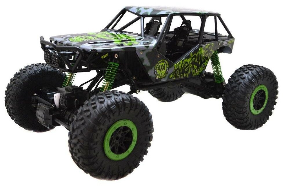 Радиоуправляемый краулер Rock Crawler 4WD RTR 1:10 2.4G HuangBo Toys HB-P1003