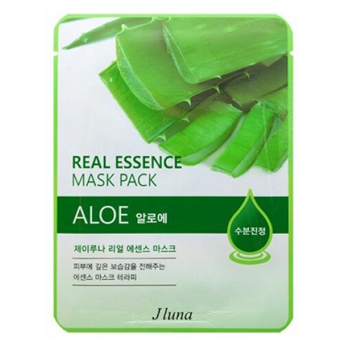 Juno Маска тканевая с алоэ - Real essence mask pack, 25мл