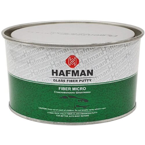 Шпатлевка Hafman стекловолоконная Fiber Micro 17кг 1186₽