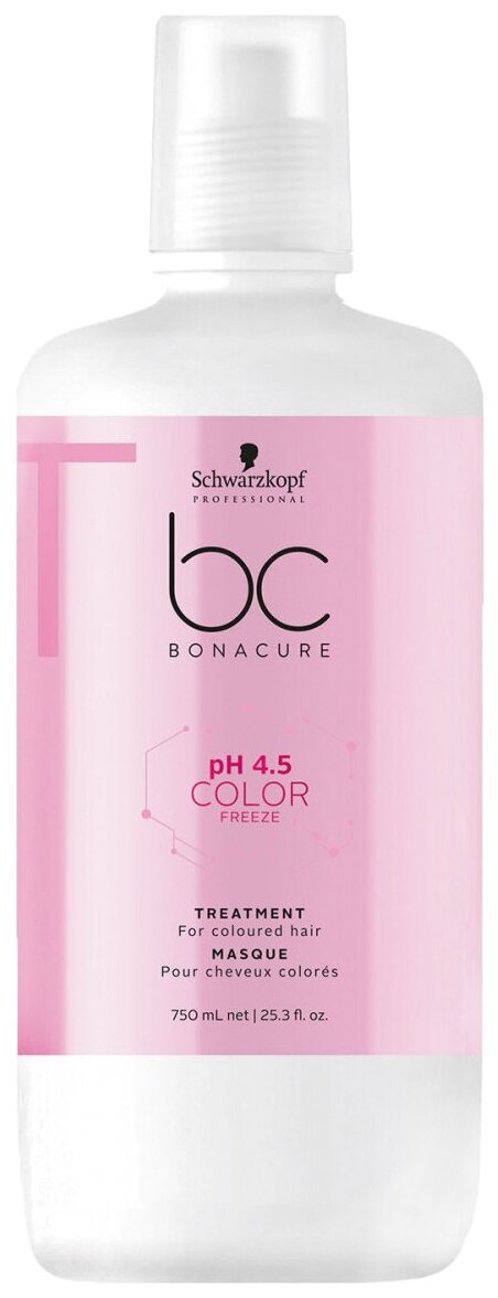 Schwarzkopf Professional Color Freeze pH 4.5 Маска для окрашенных волос, 750 мл, бутылка