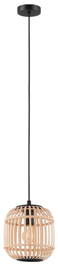 Светильник подвесной Eglo Bordesley 43231, E27, кол-во ламп:1шт, Бежевый