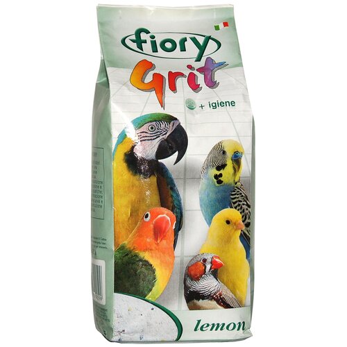 Fiory Grit Lemon Песок для птиц морской с лимоном, 1 кг