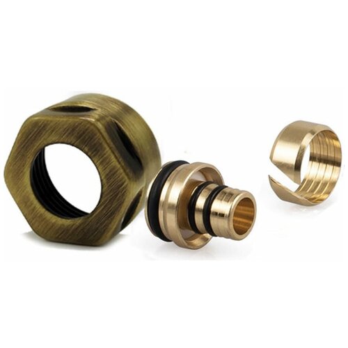 Резьбовое соединение SR Rubinetterie для многослойной трубы 16х3/4