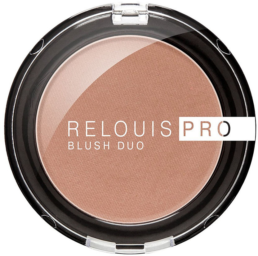 RELOUIS Румяна компактные RELOUIS PRO BLUSH тон 75 BROWN SUGAR