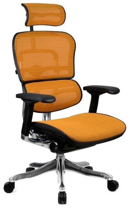 Компьютерное кресло Comfort Seating Ergohuman Plus для руководителя, обивка: текстиль, цвет: orange