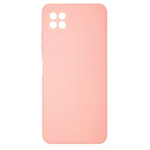 Накладка силиконовая Soft Touch для Samsung Galaxy A22 5G / Samsung Galaxy A22s 5G розовая