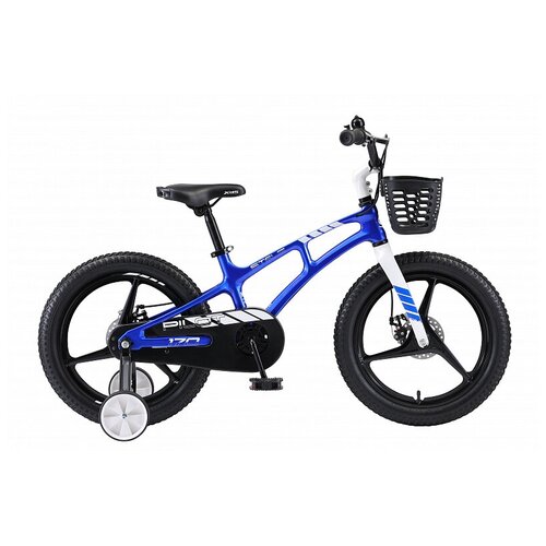 Велосипед детский STELS Pilot 170 MD 18 синий доп колеса 2021 1819000₽