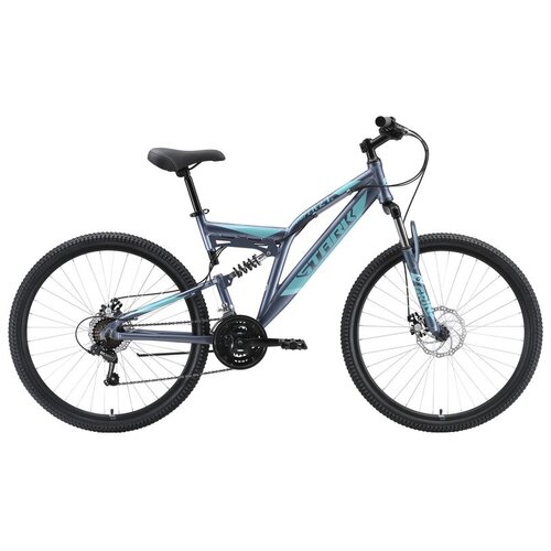 Велосипеды Двухподвесы Stark Jumper 27.1 FS D, год 2023, цвет Серебристый-Зеленый, ростовка 20