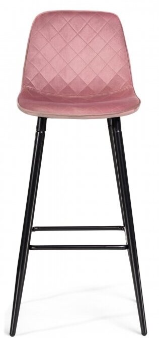 Барный стул Capri pink / black - фотография № 2
