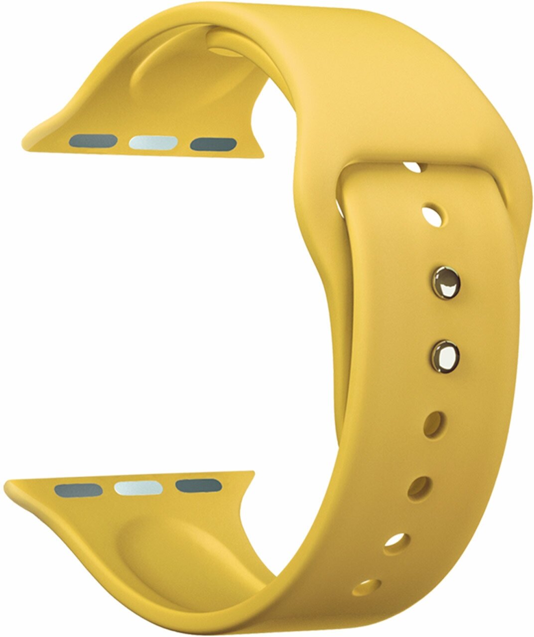 Силиконовый ремешок для Apple Watch 38/40/41 mm LYAMBDA ALTAIR DS-APS08-40-YL Yellow Yellow