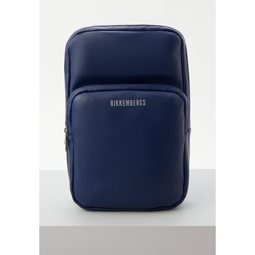 BIKKEMBERGS, сумка мужская, цвет: темно-синий, размер: UNI