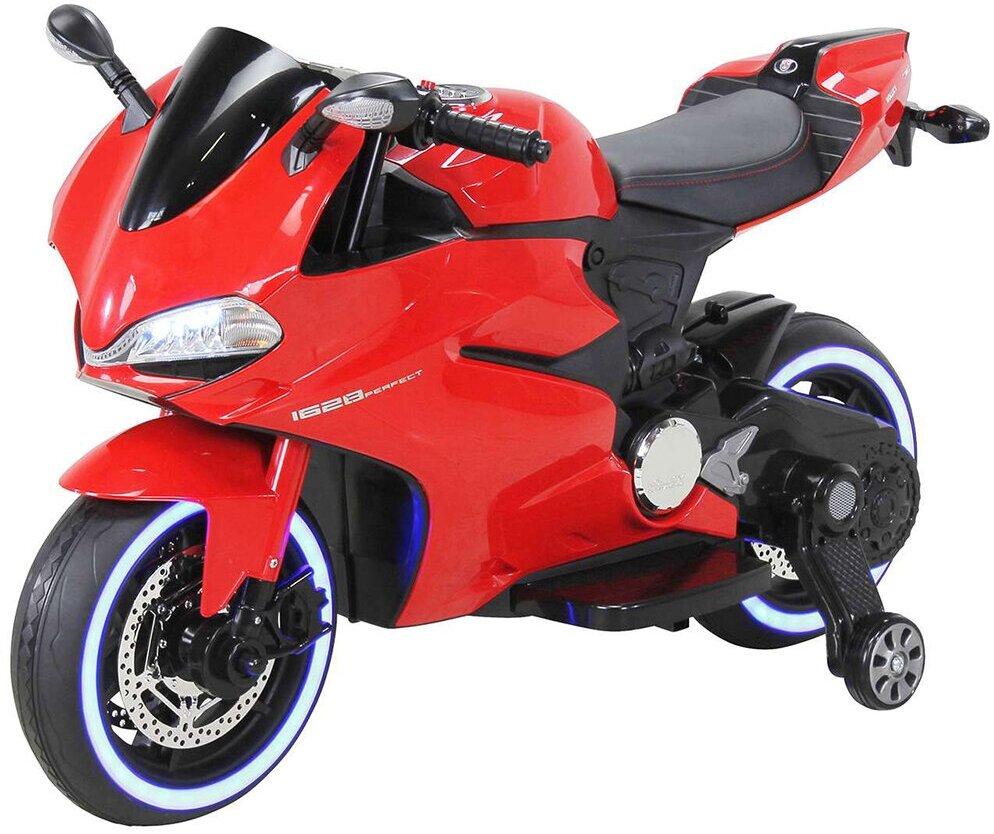 Hollicy Детский электромобиль - мотоцикл Ducati Red - SX1628-G