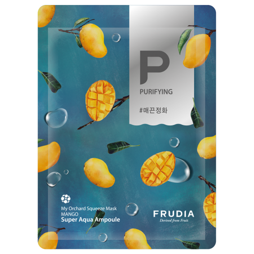 FRUDIA Смягчающая маска с манго Frudia My Orchard Squeeze Mask Mango, 3 шт.