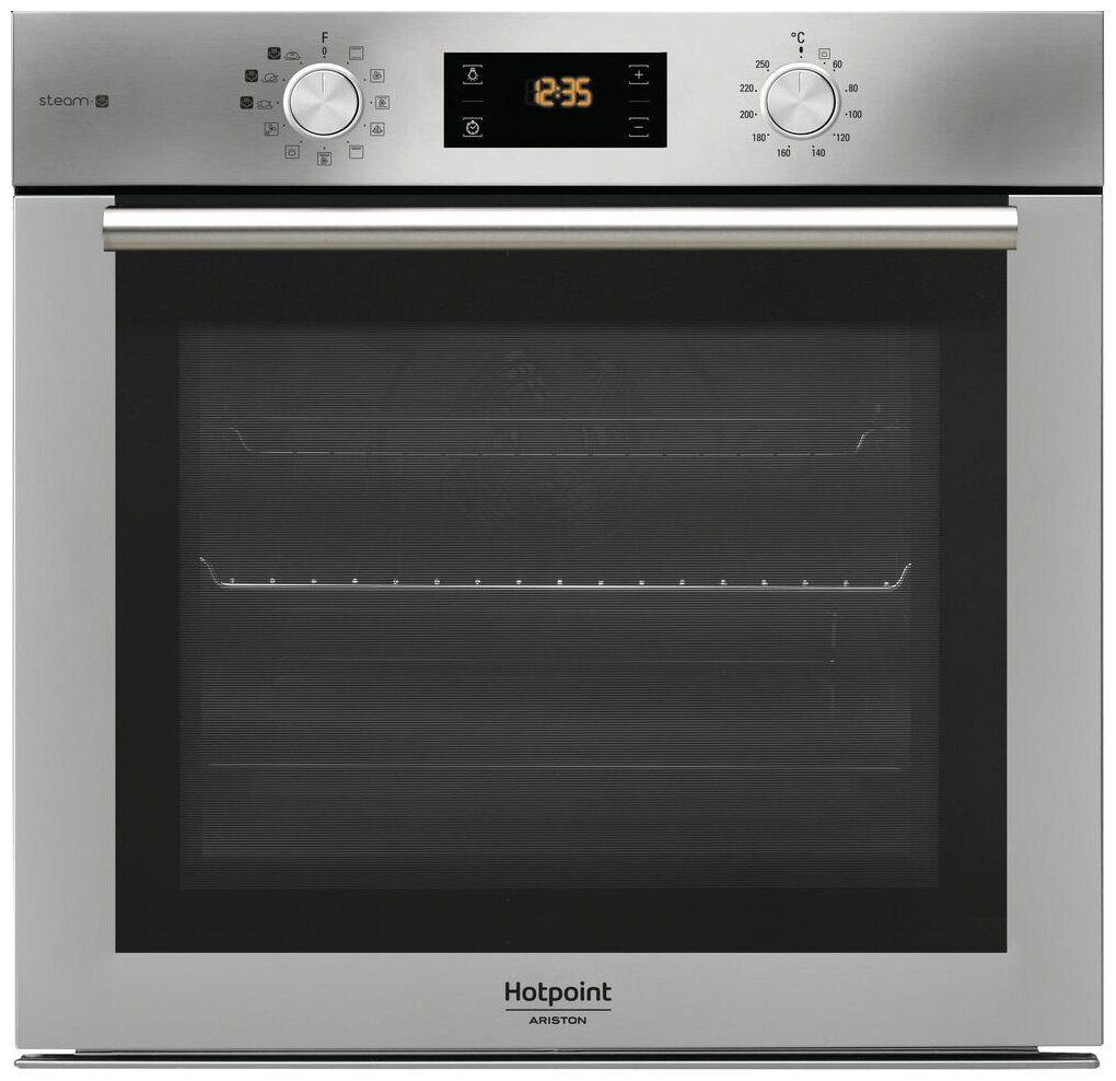 Электрический духовой шкаф Hotpoint FA4S 841 J IX, серебристый