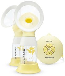 Электрический молокоотсос Medela Swing Maxi Flex, желтый