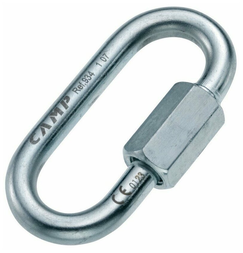 Карабин Oval Zinc Plated Quick Link | 8 mm | CAMP