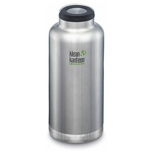 Термобутылка Klean Kanteen TKWide Loop Cap 64oz (1900 мл) Brushed Stainless