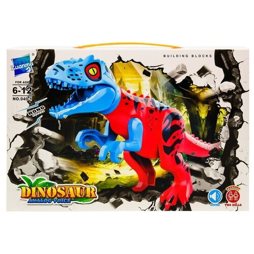 Zuanma Dinosaur 040-1, 22 дет. конструктор zuanma dinosaur 047 1 23 дет