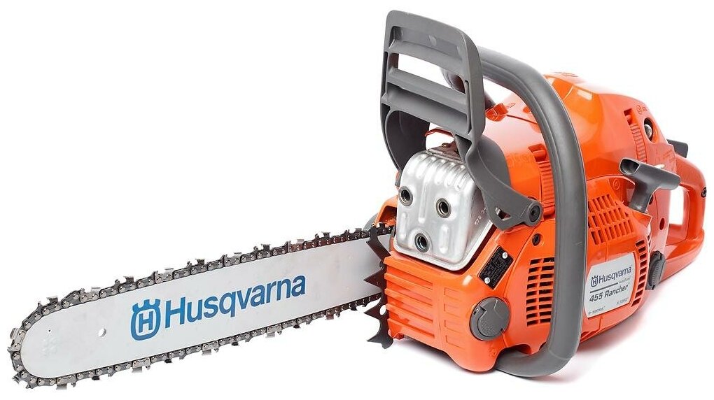 Бензопила Husqvarna 455eRancher AT II (9667679-15) - фотография № 2