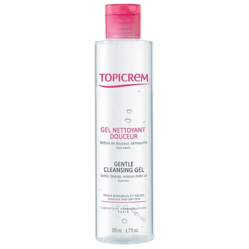 Topicrem мягкий очищающий гель Gentle Cleansing Gel, 200 мл topicrem мягкий очищающий гель 200 мл topicrem hydra