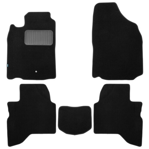 фото Klever коврики в салон klever premium mitsubishi pajero sport i 1998-2008, внед., 5 шт. (текстиль)